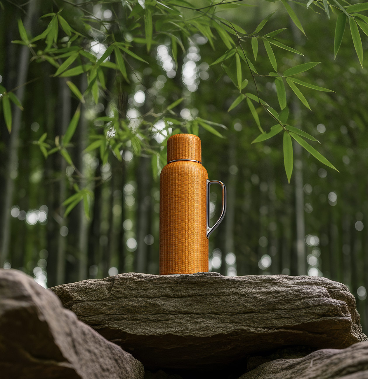 Термос HT806 Bamboo BORK