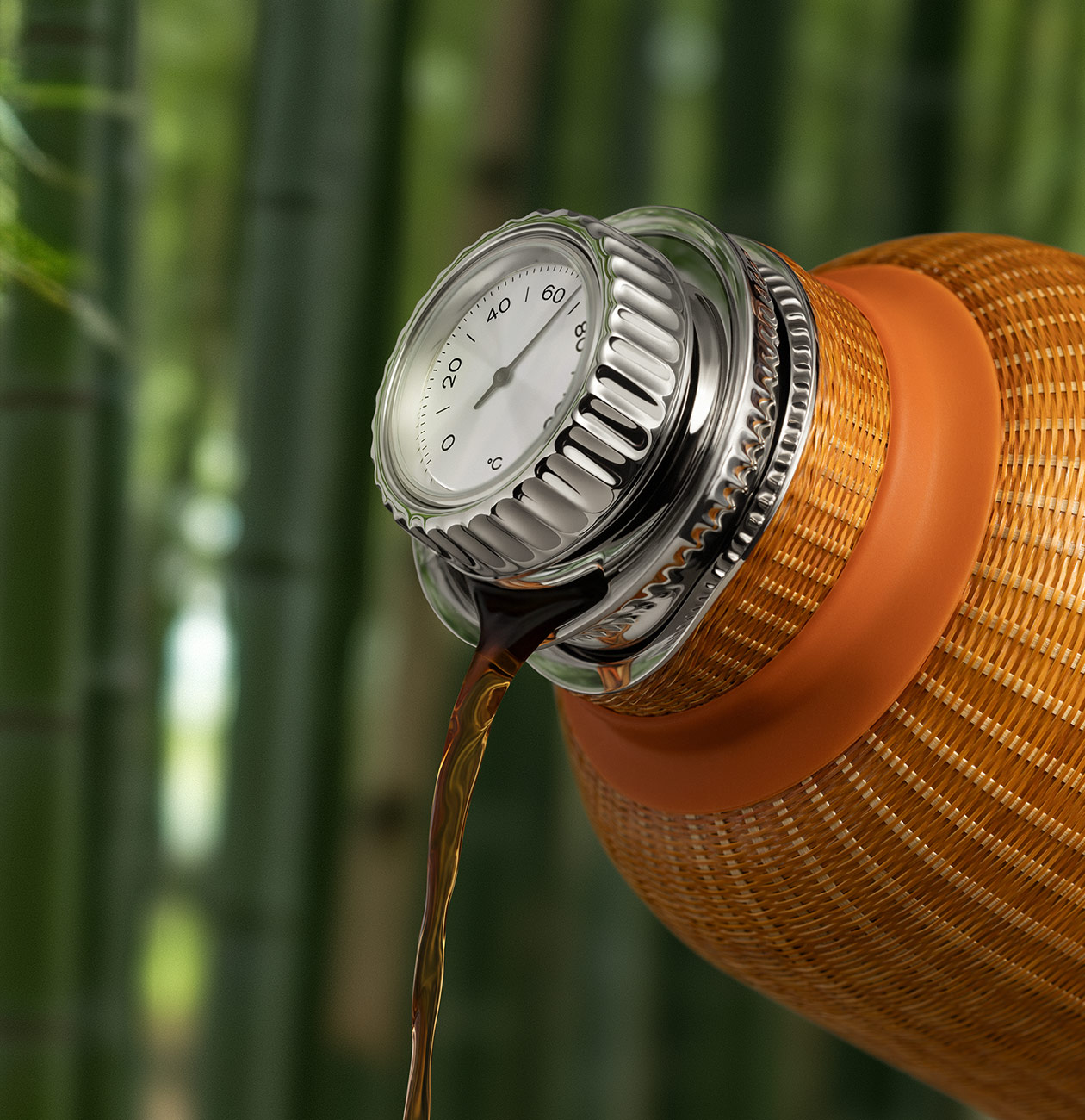 Термос HT816 Bamboo BORK