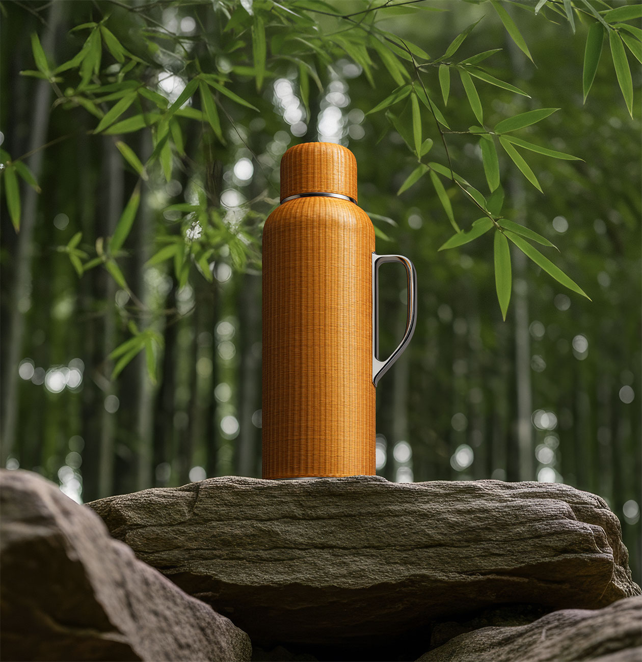 Термос HT816 Bamboo BORK