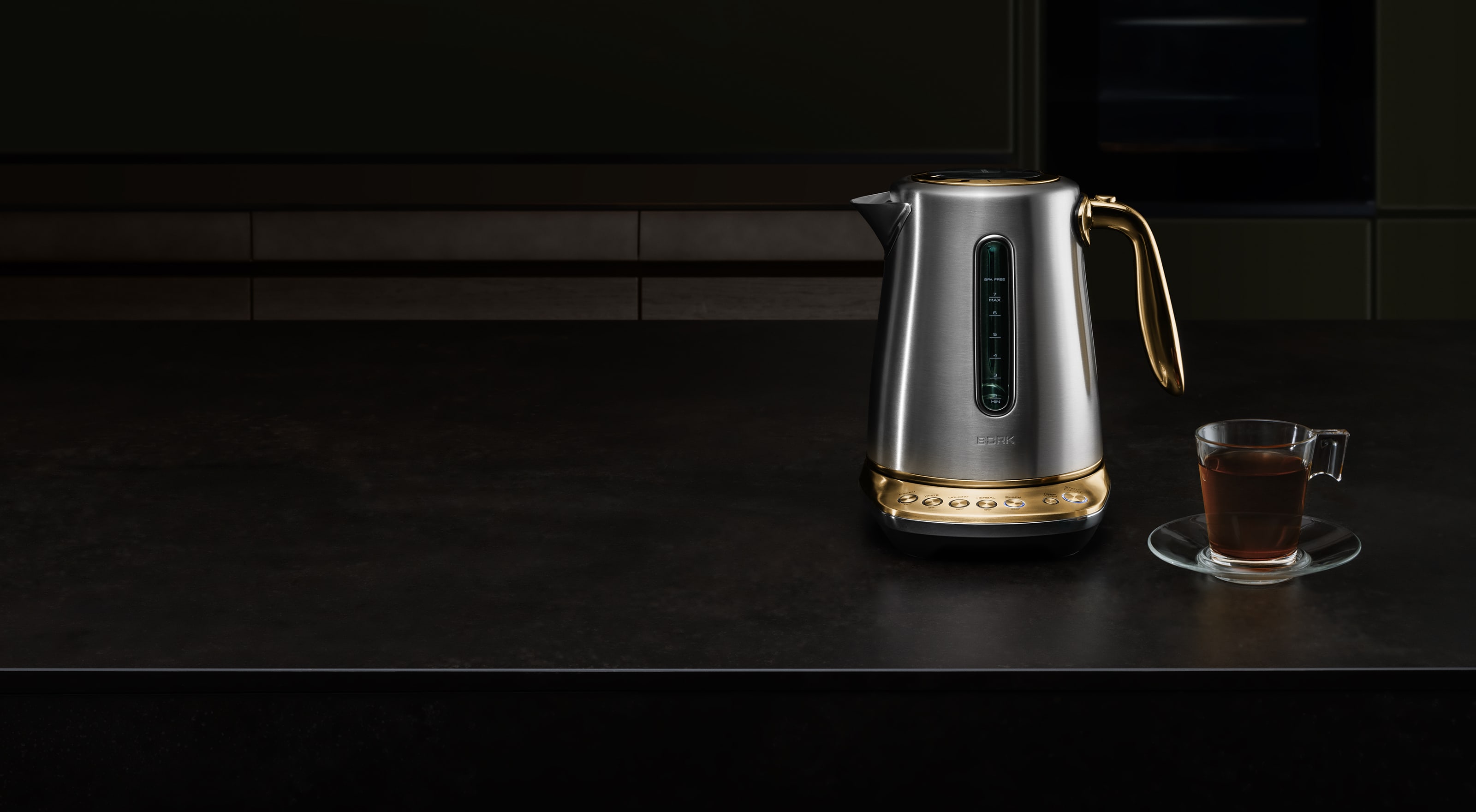 Чайник BORK K704 gold — официальный онлайн-бутик БОРК Чайник BORK K704 gold — купить в официальном интернет-магазине БОРК